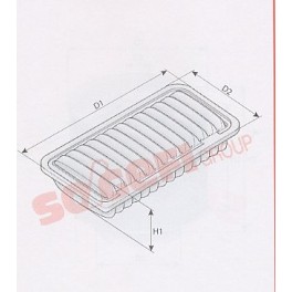 FILTRO ARIA  YARIS D-4D dal 2006