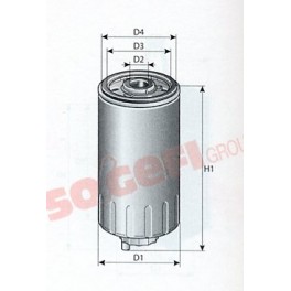 FILTRO GASOLIO 147,156