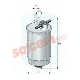 FILTRO GASOLIO DOBLO',PUNTO