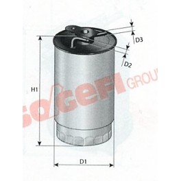FILTRO GASOLIO BMW 3 E46,5 E 39