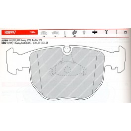 SERIE PASTIGLIE BMW 5,X5