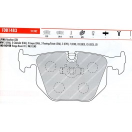 SERIE PASTIGLIE BMW 3,X3,X5,RANGE ROVER