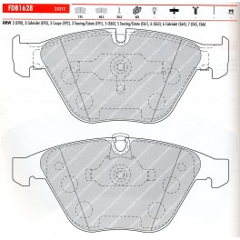 SERIE PASTIGLIE BMW 3,5,TOURING