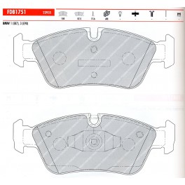 SERIE PASTIGLIE BMW 1