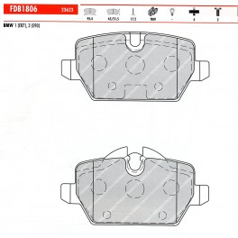 SERIE PASTIGLIE BMW 1,3