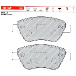 SERIE PASTIGLIE CORSA D